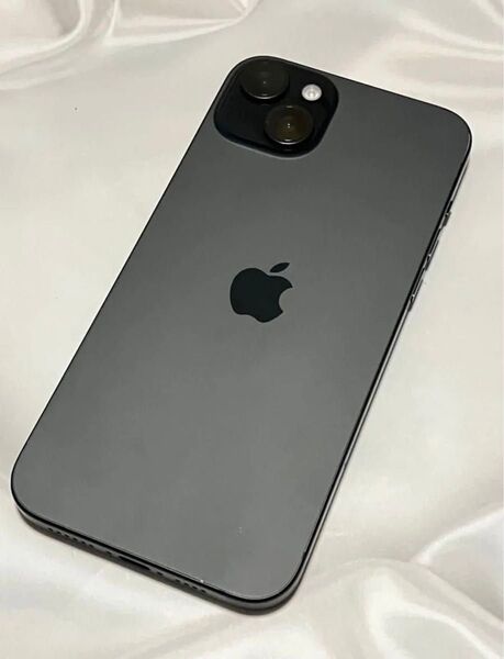 SIMロック解除済 iPhone15 Plus 128GB ブラック バッテリー容量100%