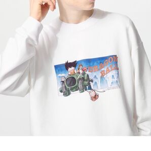 新品 ユニクロ UNIQLO ドラゴンボール スウェット トップス ロングTシャツ 鳥山明