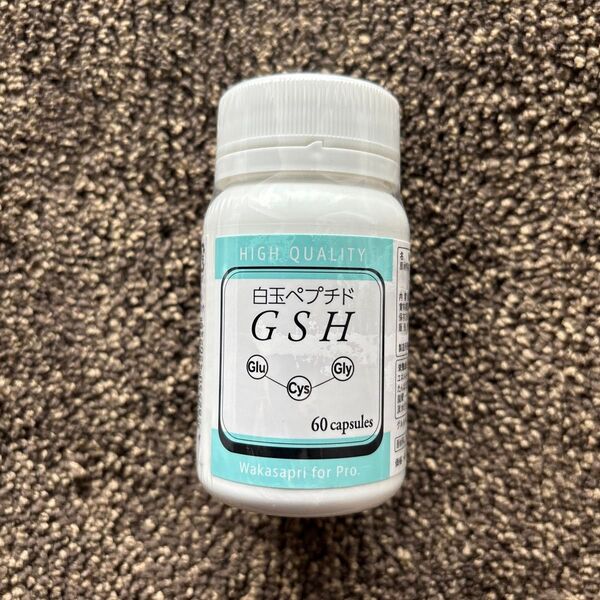 ワカサプリ GSH 白玉ペプチド 60粒入り