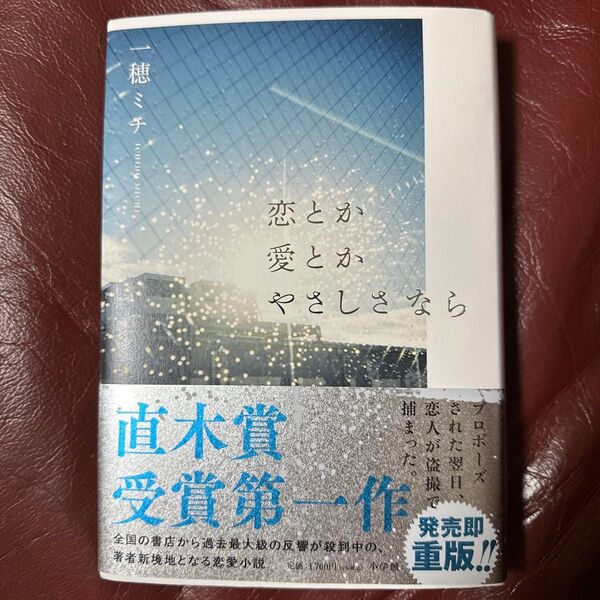 一穂ミチ 恋とか、愛とか、やさしさなら 直木賞受賞第一作