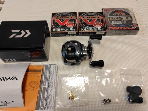 ダイワ スティーズ A TW 1016 H 右ハンドル STEEZ DAIWA 美品とラインセット 値下げ可能