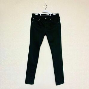 GU ストレッチ スキニー パンツ カーキグリーン 31