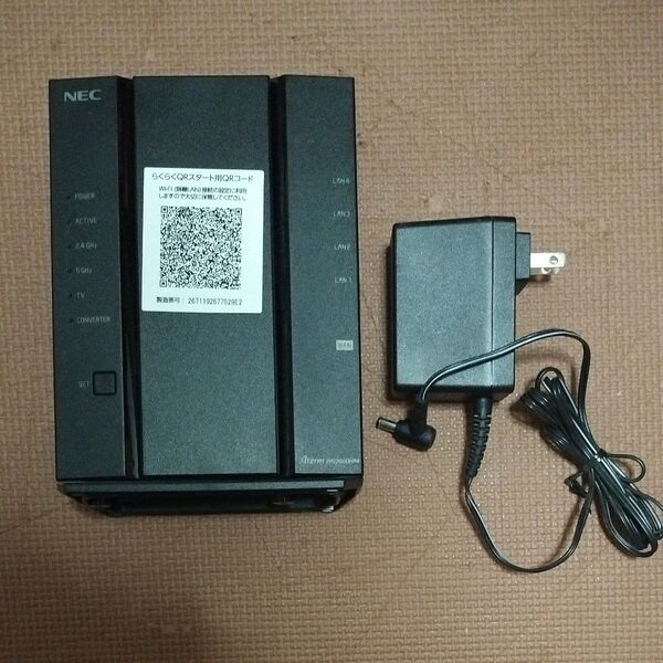 NEC 無線LANルーター WG2600HP4