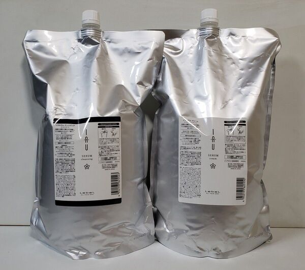 新品 ルベル イオセラム クレンジング(シャンプー)&クリーム(トリートメント) 2500mL 2.5L リフィル セット