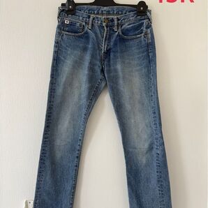 【45R 】デニムパンツ ストレート ブルー系