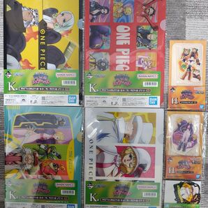 一番くじ ワンピース 未来島エッグヘッド H賞 K賞 アクリルスタンド クリアファイル&ステッカーセット 新品未開封品