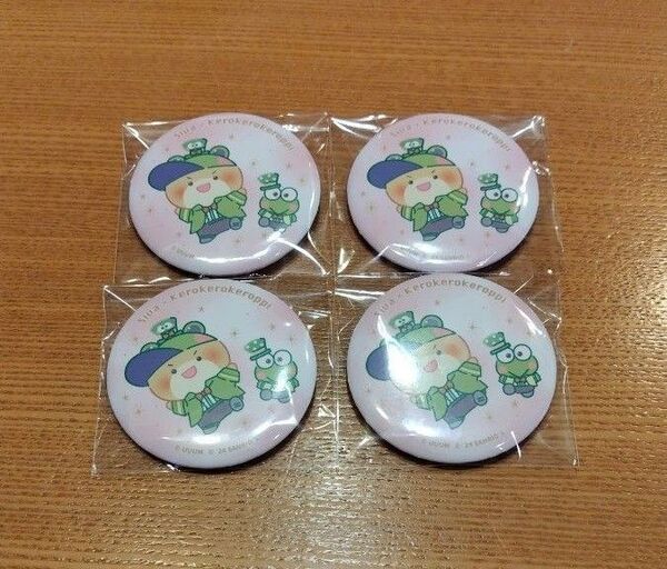 カラフルピーチ からぴち サンリオ シヴァ 缶バッチ 4枚セット