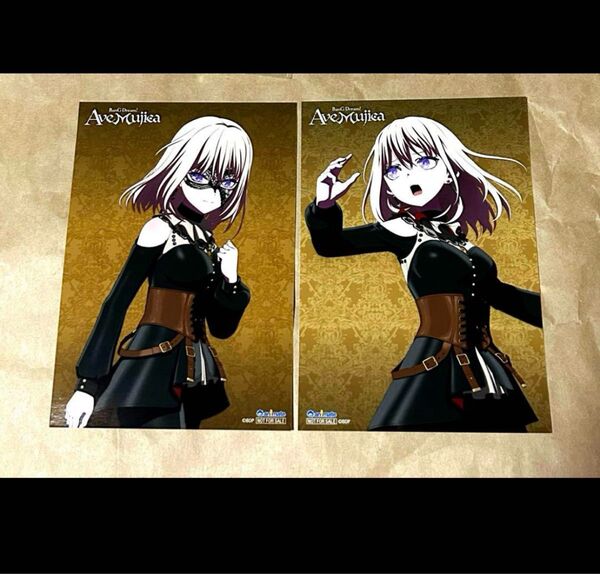 Ave Mujica アニメイト特典ブロマイド ドロリス初華 AveMujica 特典 アベムジカ 缶バッジ