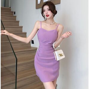 高級感キャミソールタイトワンピ セクシー 上品 ルーズデザイン キャバ ナイトウェア ドレス