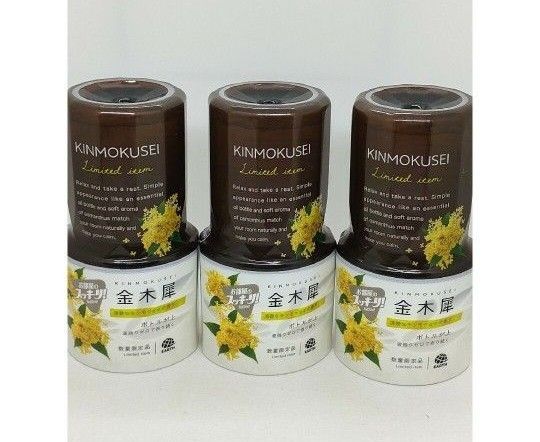 お部屋のスッキーリ 置き型 清楚なキンモクセイの香り 金木犀 400ml 3個 消臭剤 芳香剤 アース製薬 お部屋用消臭芳香剤