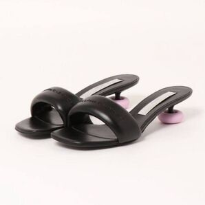 【美品】STELLA McCARTNEY ブラック ミュールサンダル