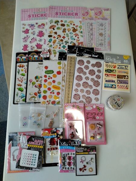 デコレーションシールのセット