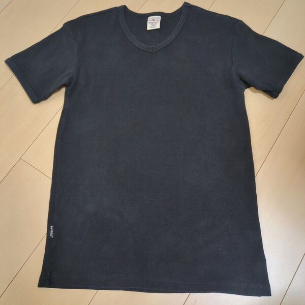 AVIREX Tシャツ 半袖 ブラックM