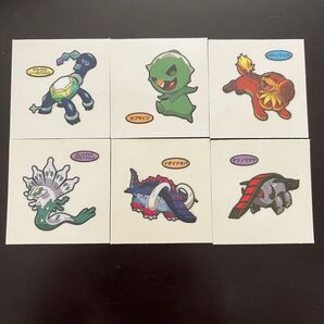ポケモンパン デコキャラシール テラパゴス ジガルデ ポケモンデコキャラシール 第一パン ポケモンシール