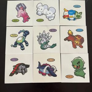 ポケモンパン デコキャラシール 9枚 第一パン ポケモン ポケモンデコキャラシール ニャオハ ポケットモンスター