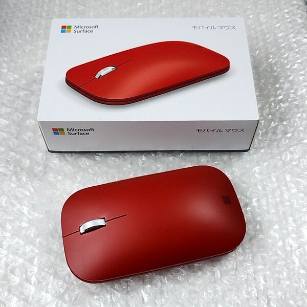 Microsoft Surface モバイルマウス KGY-00057 ポピーレッド サーフェス モダンモバイル 箱あり