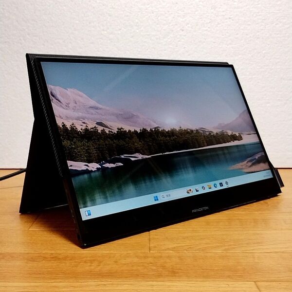【タッチパネル搭載】 モバイルモニター 13.3インチ IPS タイプCケーブル接続OK プリンストン PTF-M133T