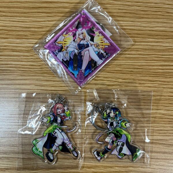モンスト ルシファー DREAMDAZE限定ヤクモ&ちはや アクリルキーホルダー