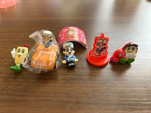 くら寿司 びっくらポン 景品 初期オリジナルキャラクター セット 非売品 未開封
