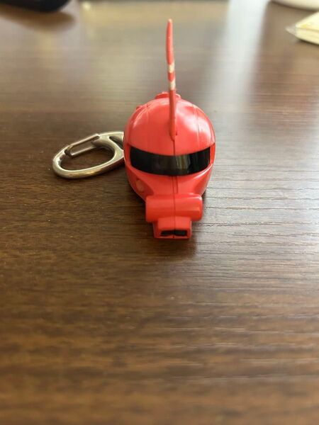 【ジャンク】機動戦士ガンダム シャア専用ザク キーホルダー 時計