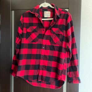 Rouchette チェックシャツ レッド×ブラック