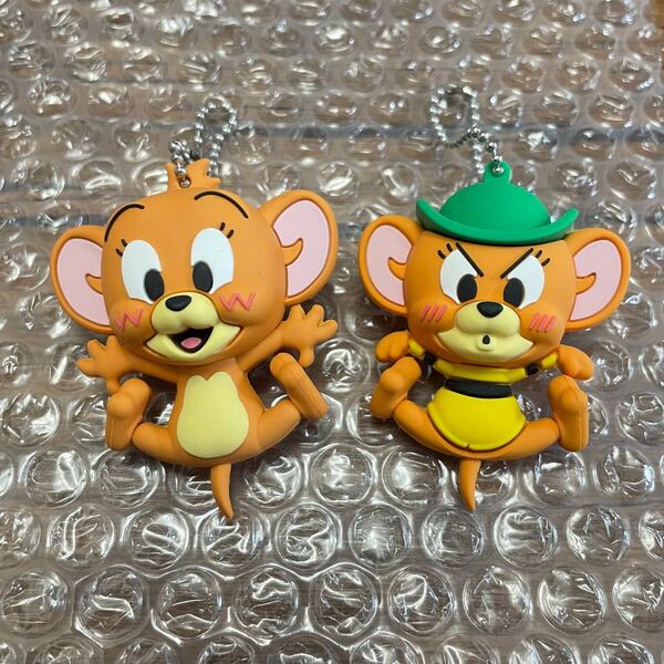 トムとジェリー 3Dラバーマスコット キーホルダー ボールチェーン