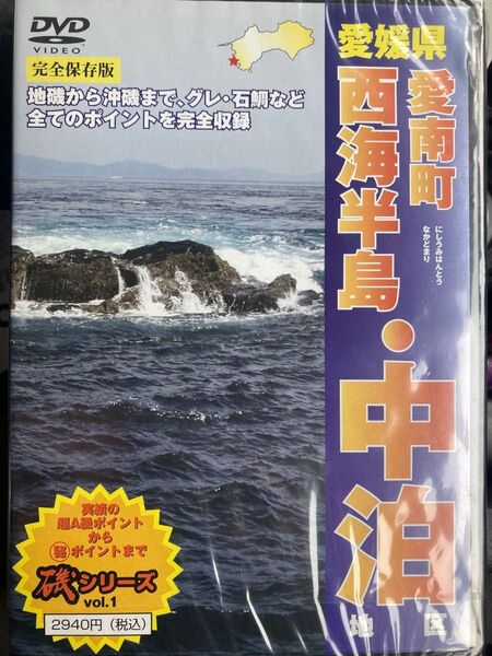 愛媛県中泊 磯 DVD がまかつサンライン釣武者ウキフカセ釣研松田稔尾長ダイワシマノ