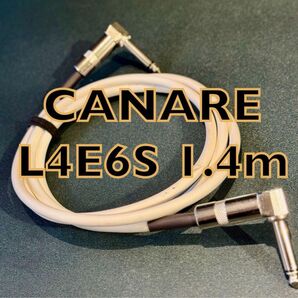 CANARE L4E6S | 楽器用ケーブル 白 1.4m L/L 整備品