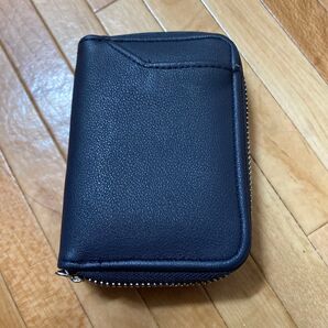 ミニ財布 ネイビー コンパクト