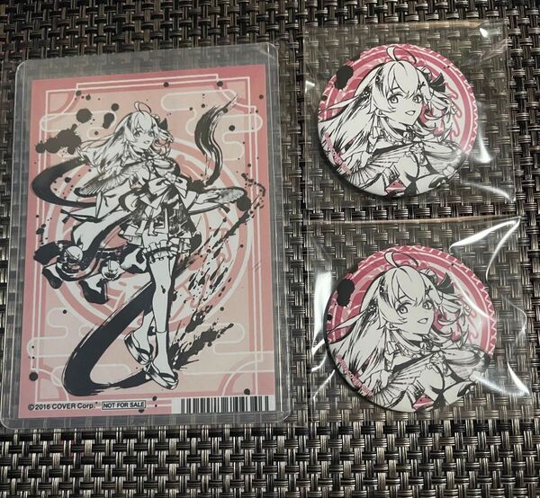 ホロライブ キャラバッジコレクション 「A 等身 墨彩の宴ver」さくらみこ缶バッジ+アニメイト 特典ブロマイド