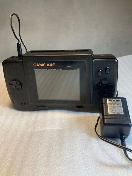【通電確認済・ジャンク扱い】GAME AXE 本体 ファミコン互換機 超レア品 入手困難