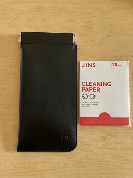 メガネケース JINS ジンズ ブラック