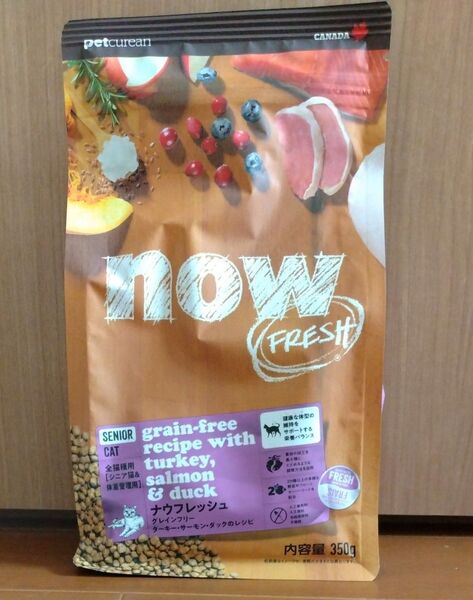 ナウフレッシュ グレインフリー シニアキャット ウエイト&マネジメント 総合栄養食 NOW FRESH キャットフード