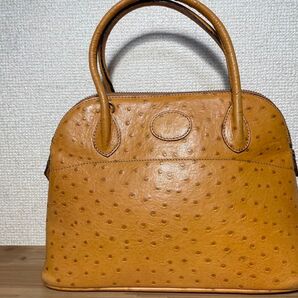 High class ハイクラス オーストリッチ レザーバッグ