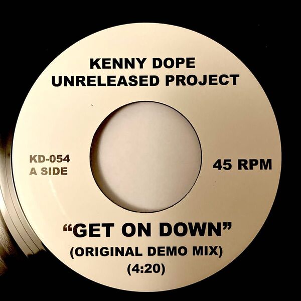 KENNY DOPE / GET ON DOWN 新品未使用 7インチ