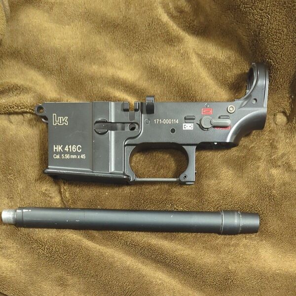 次世代HK416c アウターバレル&ロアフレーム
