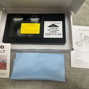 ★新品未使用★VHS-Cビデオカセットテープ変換アダプター テープコンバーター VHS-C→VHS再生