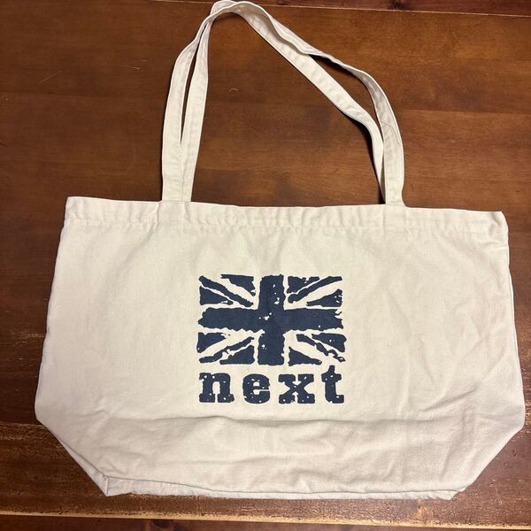next イギリス国旗 トートバッグ キャンバス A4収納可