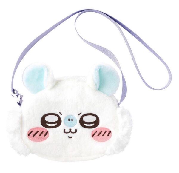 ちいかわ 褒めろッ モモンガだらけくじ D賞 おかおショルダーバッグ