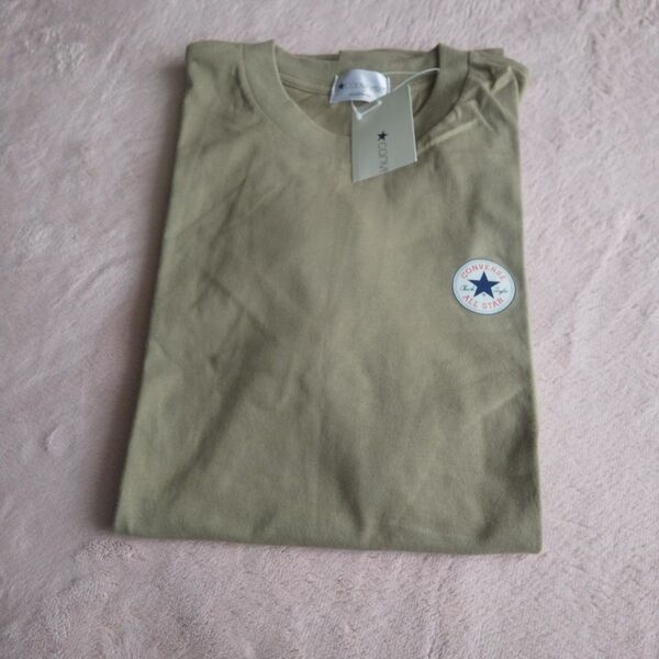 CONVERSE 半袖Tシャツ L カーキ 未使用