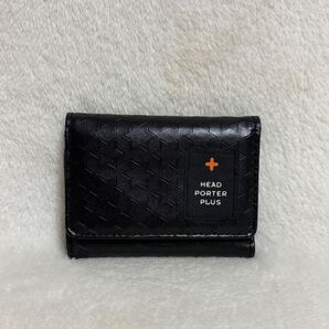 ポーター★折り財布★レザー×ナイロン★黒系★美品