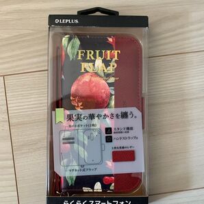 らくらくスマートフォン F-42A/me F-01Lフルーツ柄 フラップケース!個数限定!再入荷無し!