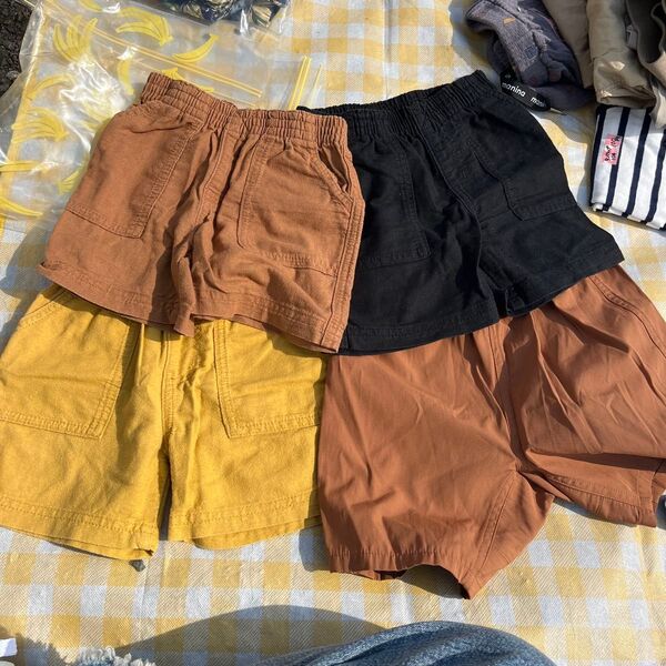 ハーフパンツ 95 4枚セット 保育園着