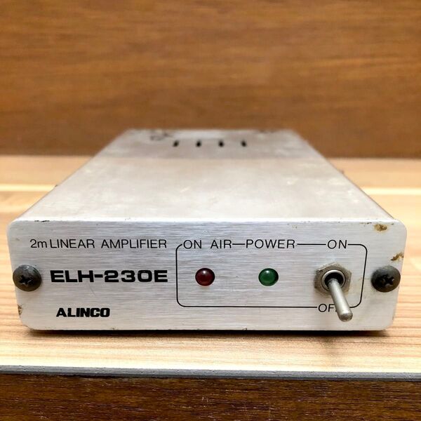 ALINCO アルインコ ELH-230E 144MHz リニア アンプ プリアンプ 現状 動作品 ジャンク扱い 東京ハイパワー
