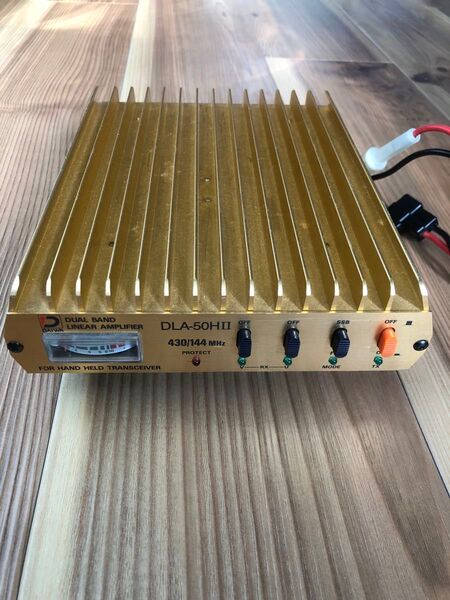 DAIWA ダイワ DLA-50HⅡ 50w リニア プリアンプ 430MHz 144MHz 動作品 IC-970 東京ハイパワー