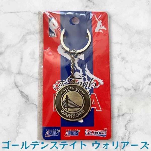【ゴールデンステイト ウォリアーズ キーホルダー】 海外バスケットボールクラブ NBA