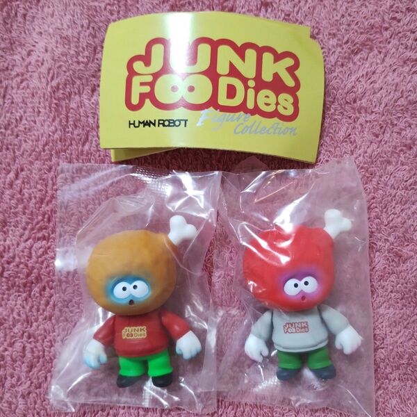 ジャンクフーディーズ フィギュアコレクション Cheekie(チーキー) A&Bセット
