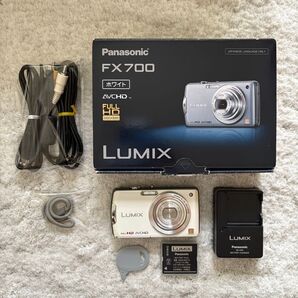 【動作品】Panasonic パナソニック LUMIX ルミックス DMC-FX700 レトロコンデジ デジタルカメラ デジカメ