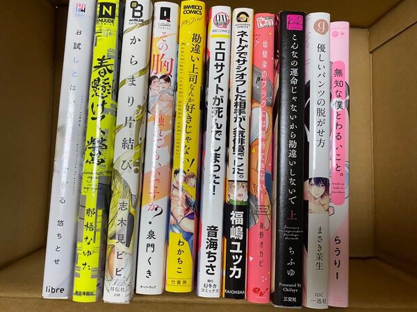 BL漫画 11冊まとめ売り
