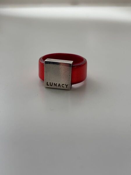 LUNA SEA ツアーグッズ リング 指輪 レッド シルバー